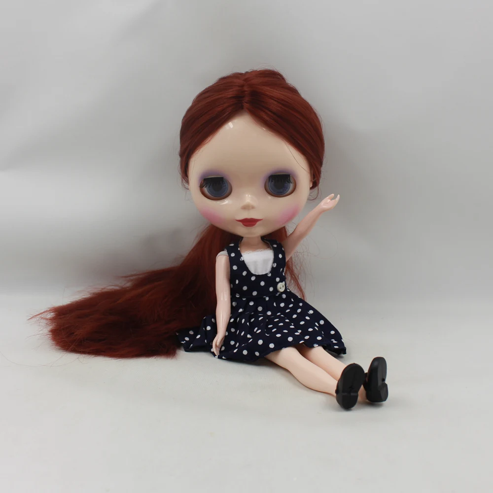 Blyth кукла icy licca 300BL9388 без челки/бахромы Bown темно-красные волосы 1/6 30 см нормальное тело Подарочная игрушка