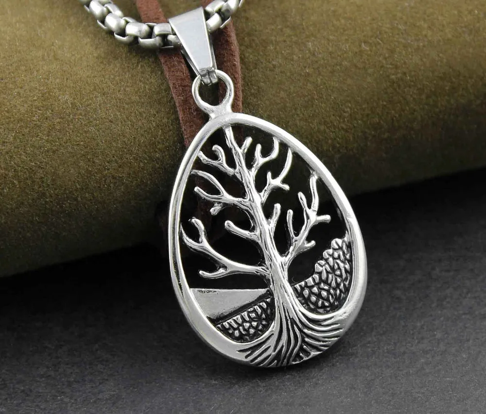 Женское и мужское ожерелье с имитацией дерева жизни | Украшения аксессуары
