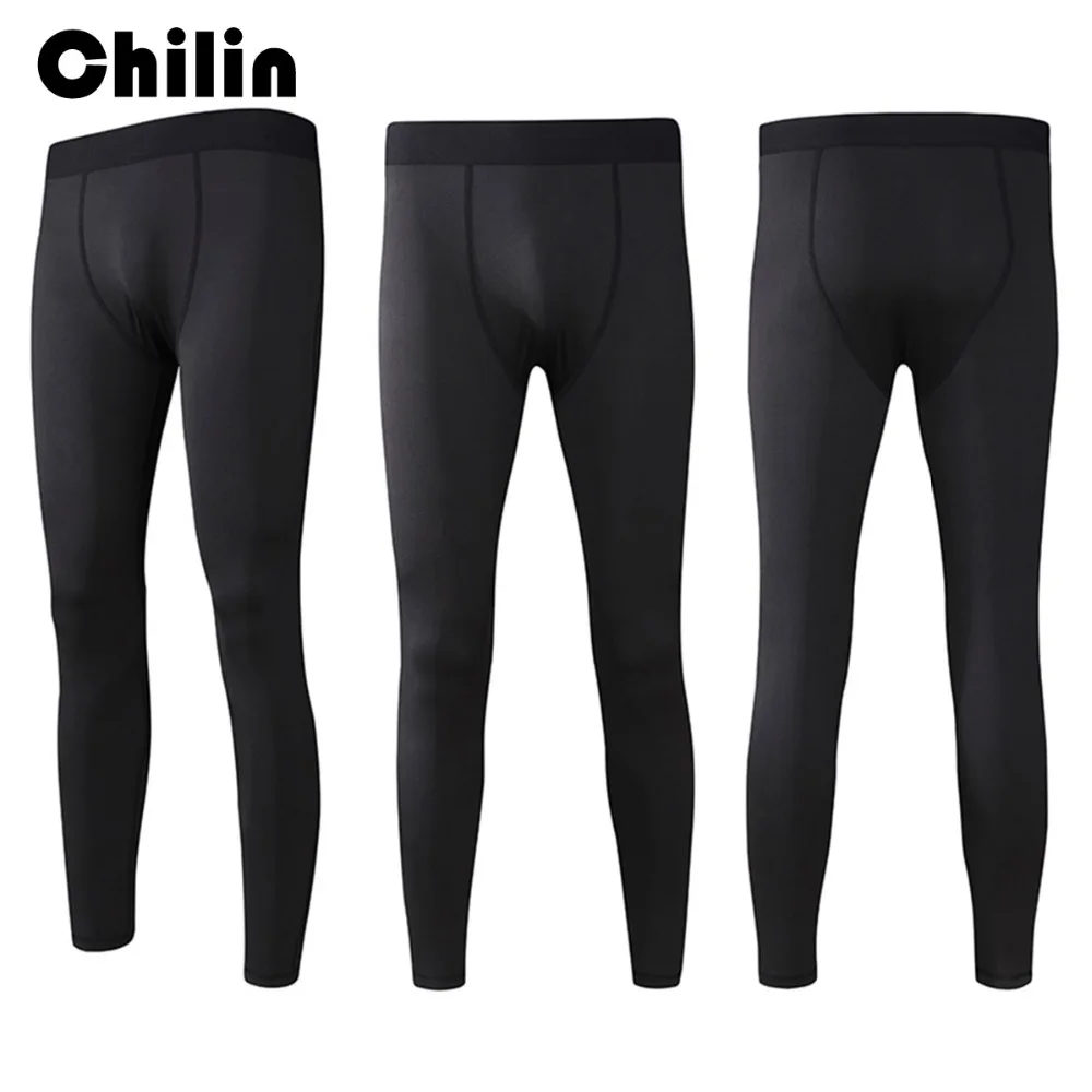 Chilin New Men's Leggings Basketball Game Workout Jogging Pant Fitness Pants Sports Gym Clothes Running Tights | Спорт и