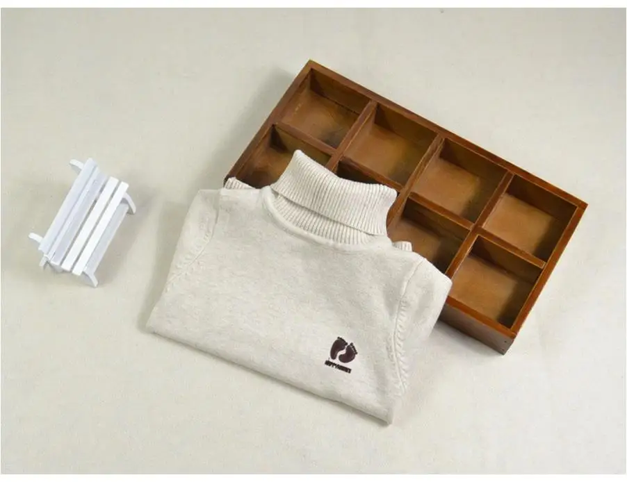 boys sweater Arfanny осень и зиму Детский свитер. Девушка игры с высоким воротником swueter