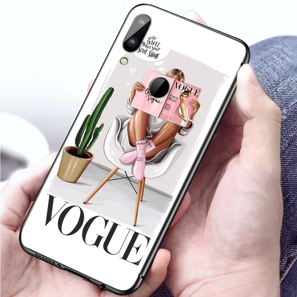 Чехол Lavaza Vogue Girl для Xiaomi Redmi Note 8 8A 7 6 6A 5 5A 4 4X 4A Go Pro Plus Prime|Бамперы| |