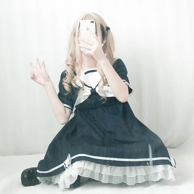 Летнее японское милое платье Jk в стиле девушки мори для колледжа принцессы
