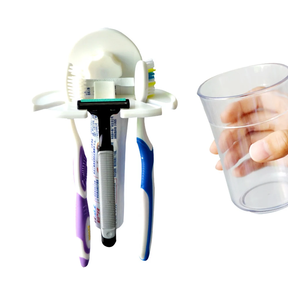 1 шт. многофункциональная зубная щетка держатель аксессуары для ванной комнаты