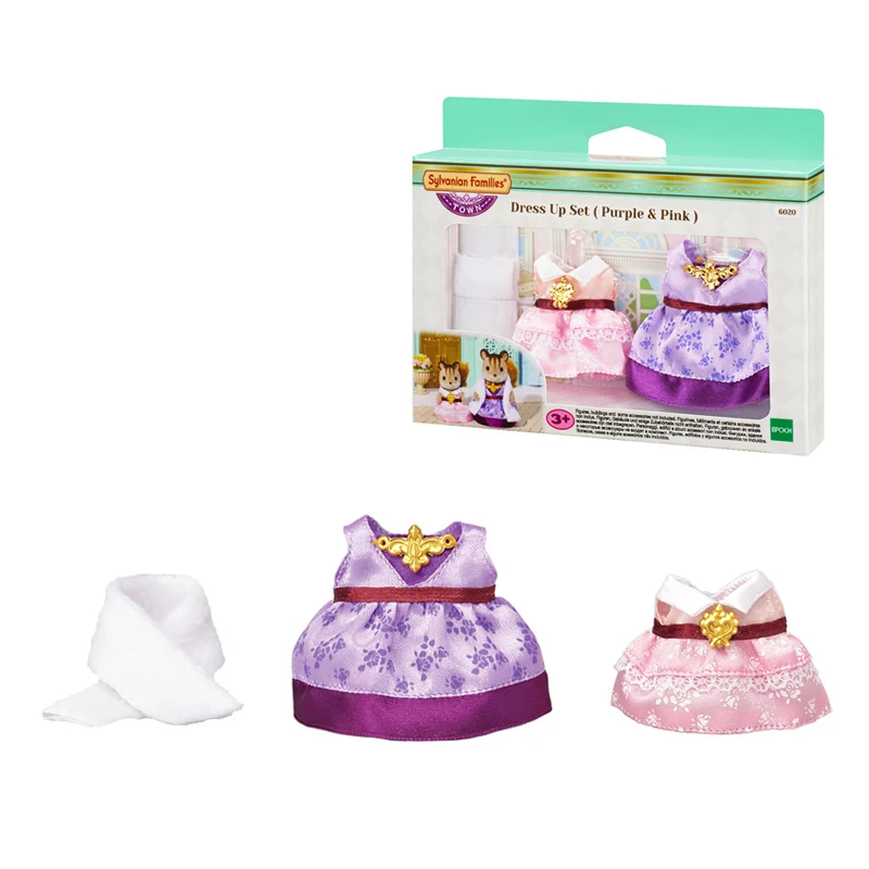 Sylvanian Families пушистый кукольный домик в виде животного, фигурка Scence, аксессуары, мебель, модная одежда, различные виды, подарок для девочки, новинка - Цвет: 6020