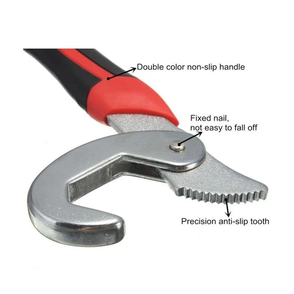 2PC Multi-Function Universal Wrench Set Snap and Grip 9-32MM For Nuts Bolts of All Shapes Sizes | Инструменты