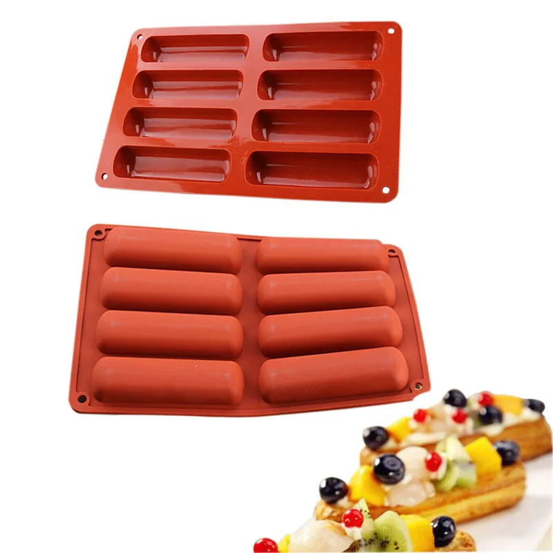 Инструменты для выпечки ASFULL форма пирожных 8 прямоугольников в форме полости