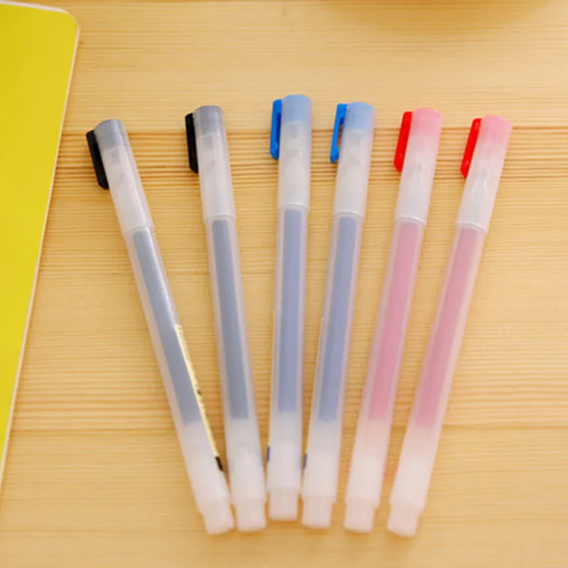 12 шт MUJI style 0,5 мм ручка на водной основе гелевая ручка черный/красный/ручка с синими чернилами ручка производитель школьные офисные принадлежности канцелярские принадлежности для студентов