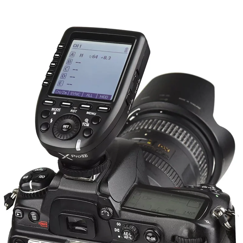 Беспроводной триггер вспышки Godox XPro-N E-TTL 2 4G для Nikon в X1N передатчика и AD360/DE/QT/DP/QS/GS/GT