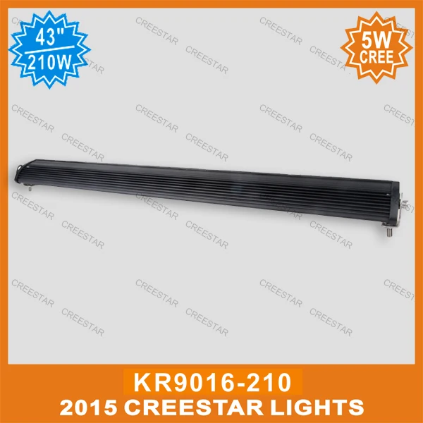 43 дюймовый Янтарный Белый 4x4 светодиоды для внедорожников 210W KR9016-210 высокое