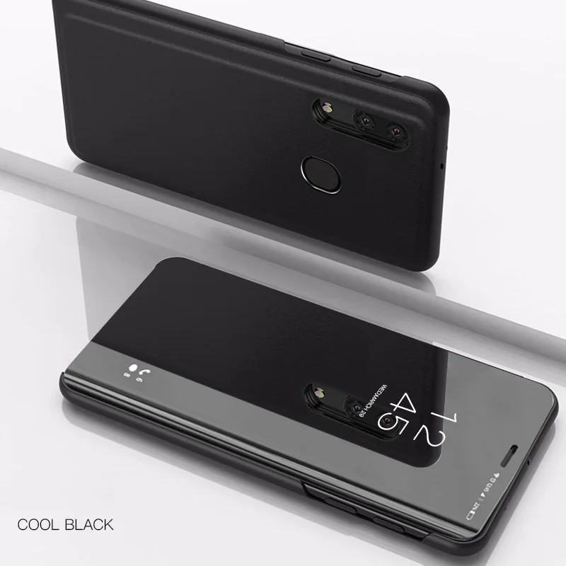 Чехол с покрытием для Samsung Galaxy M30 M 30 M20 M10 зеркальный флип-чехол подставкой A10 A20 A30 A40