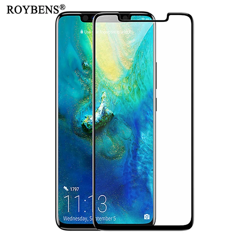 Закаленное стекло для huawei mate 20 Pro 5D изогнутое полное покрытие Защита экрана 9H HD Lite