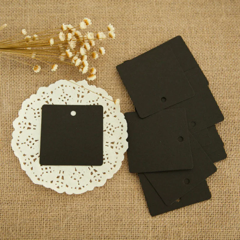 Карточки для скрапбукинга 100 шт. квадратная Крафтовая бумага разные цвета | Дом и