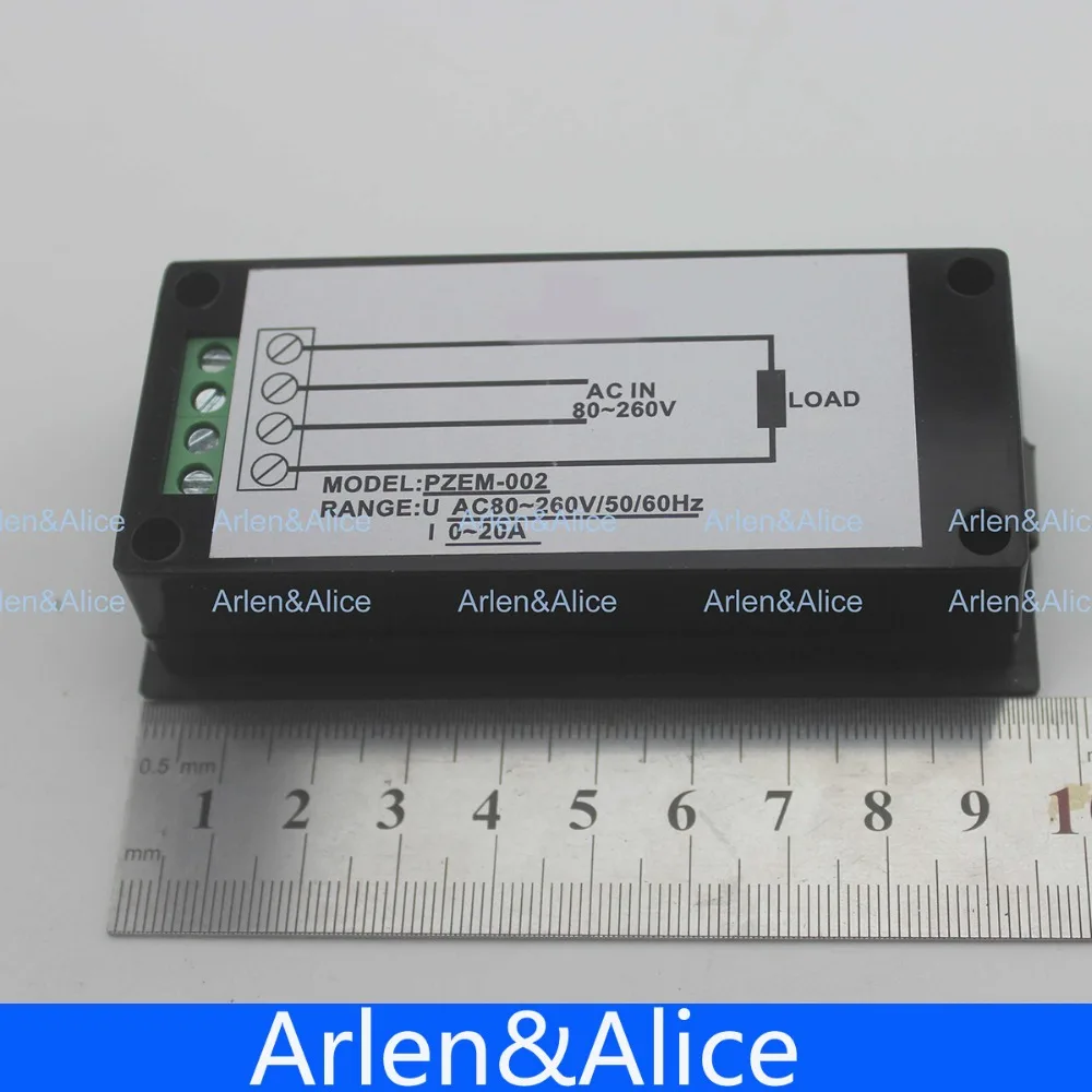 5 в 1 вольтметр амперметр с синей подсветкой 80 260 в|ammeter|ammeter dcvoltmeter dc |