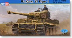 Тяжелый грузовик HOBBY BOSS 82601 No. 6 tiger Тип Pz.Kpfw средней длины. VI Tiger I 1/16 масштаб модель