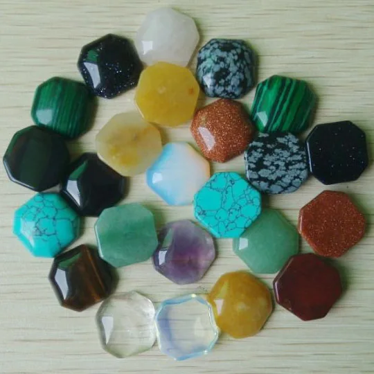 2016 модные высококачественные бусины из натурального камня многоугольные