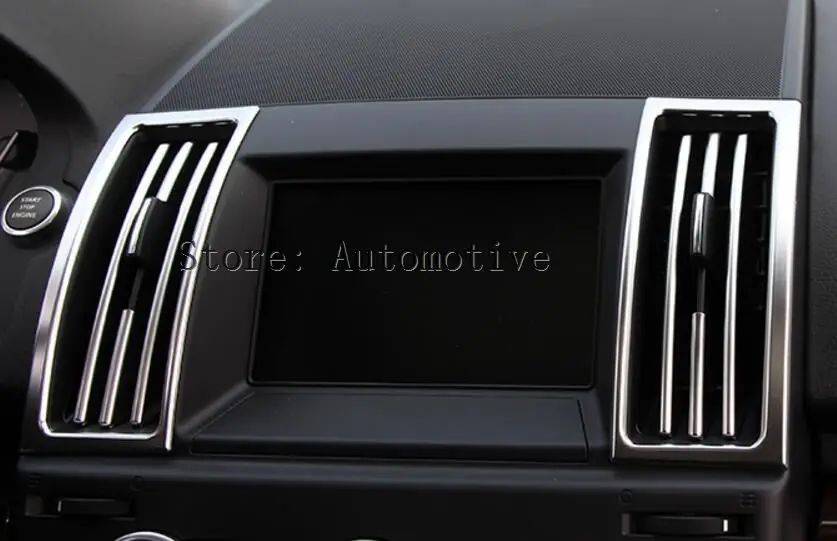 Хромированная Внутренняя крышка воздуховыпускного отверстия для Land Rover Freelander 2