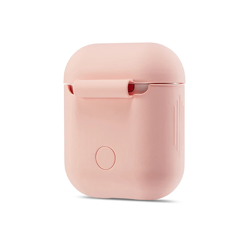 Мягкий силиконовый чехол для Apple Airpods противоударный AirPods чехлы наушников ультра