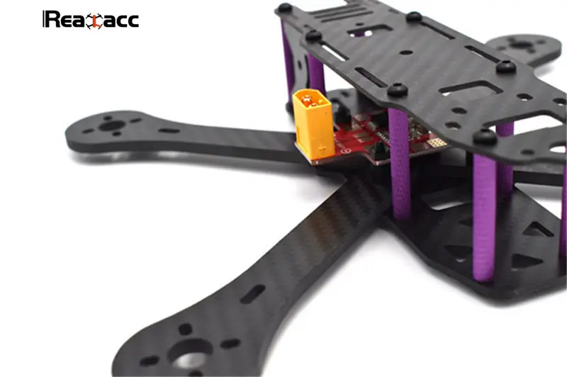 Realacc X4R X5R X6R 180 мм 220 мм 250 мм 4 мм Arm Комплект из углеродного волокна для рамы для радиоуправляемого квадрокоптера игрушки