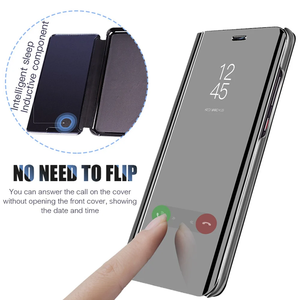 Чехол CASEIER Mirror Smart Flip Для Huawei P30 Pro P P9 P10 Lite прозрачный зеркальный чехол для Mate 20 10 |