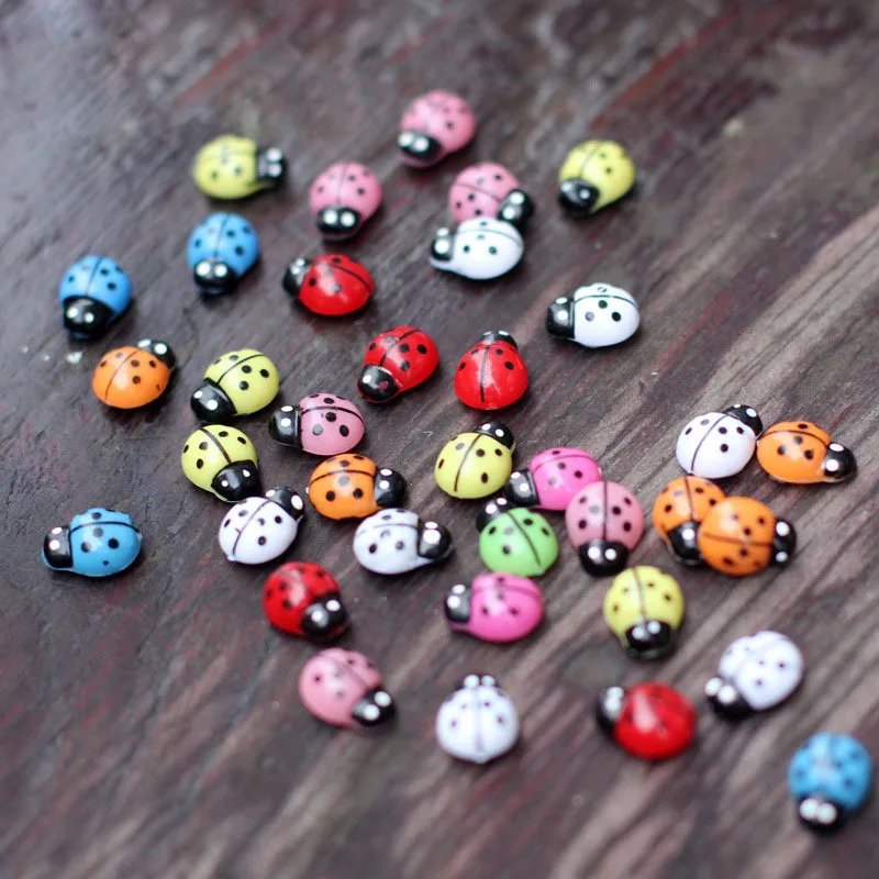 Искусственные миниатюрные домики для украшения сказочного сада насекомое божья