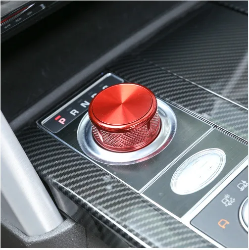 

Zinc alloy Red Gear Shift Knob Head For Land Rover Discovery Sport For Discovery 4 For Range Rover Evoque Vogue SV Car Accessory