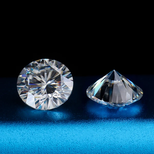 Камни с муассанитом для изготовления ювелирных изделий незакрепленные