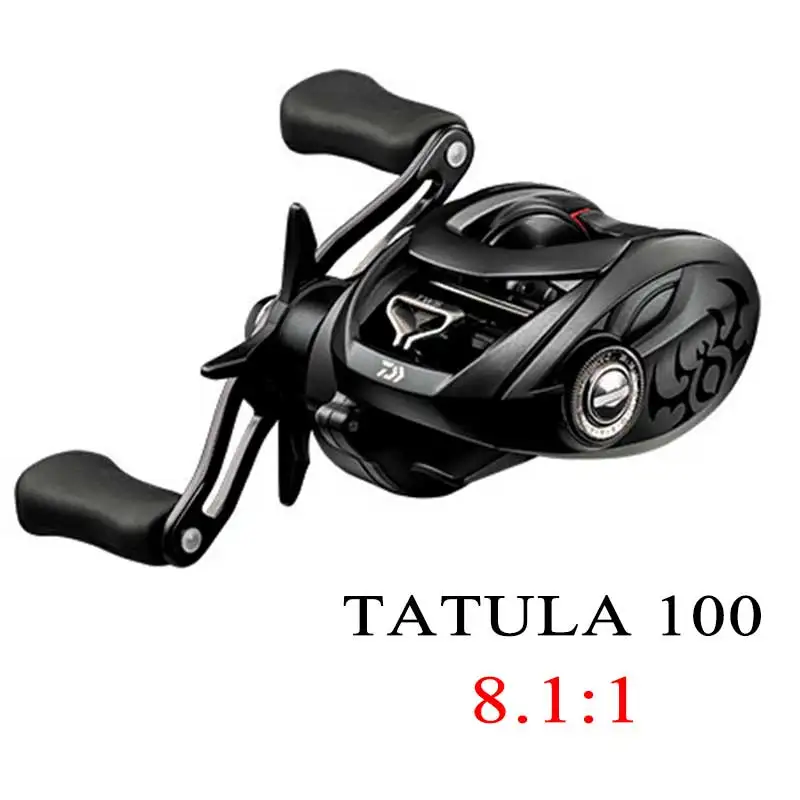 TATULA100 8.1 DAIWA TATULA 100/150/200 катушка для заброса приманки 6,3: 1/7. 1:1/8,1: 1 5-6 кг Мощность наушники-вкладыши TWS с системой 7BB+ 1RB коррозионно-стойкие шарикоподшипники - Цвет: TATULA100 8.1