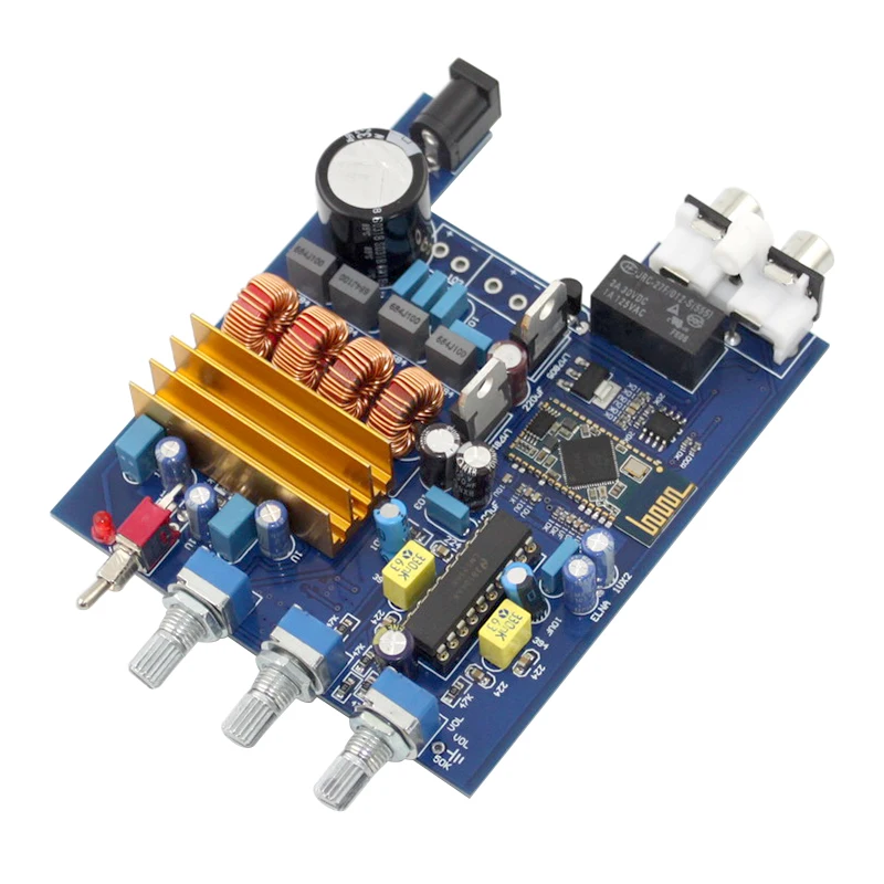 Aiyima TPA3116 + LM1036 Bluetooth Усилители домашние доска CSR4.0 класса D 2.0 аудио 50 Вт Поддержка ВЧ