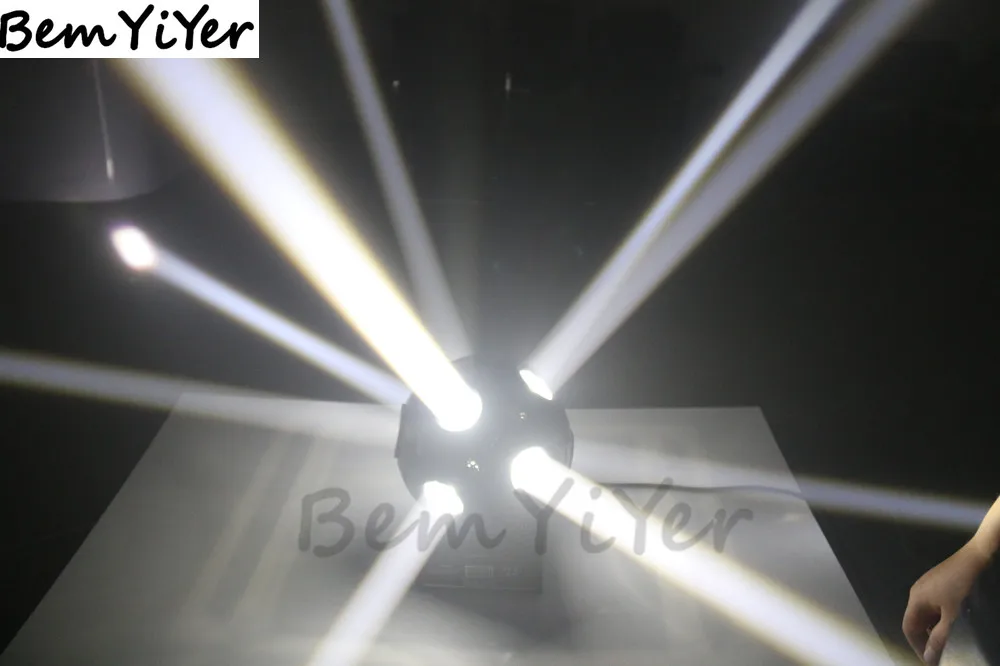 2 шт./лот цветов 12x10 w led магический шар луч переезд головного света/сумасшедший
