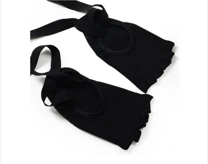 Новинка 2018 модные женские носки танцевальные с пятью пальцами Нескользящие