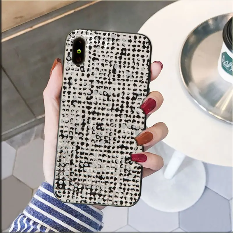 Yinuoda умный чехол с леопардовым принтом змеи для iPhone 8 7 6 6S Plus 5 5S SE XR X XS