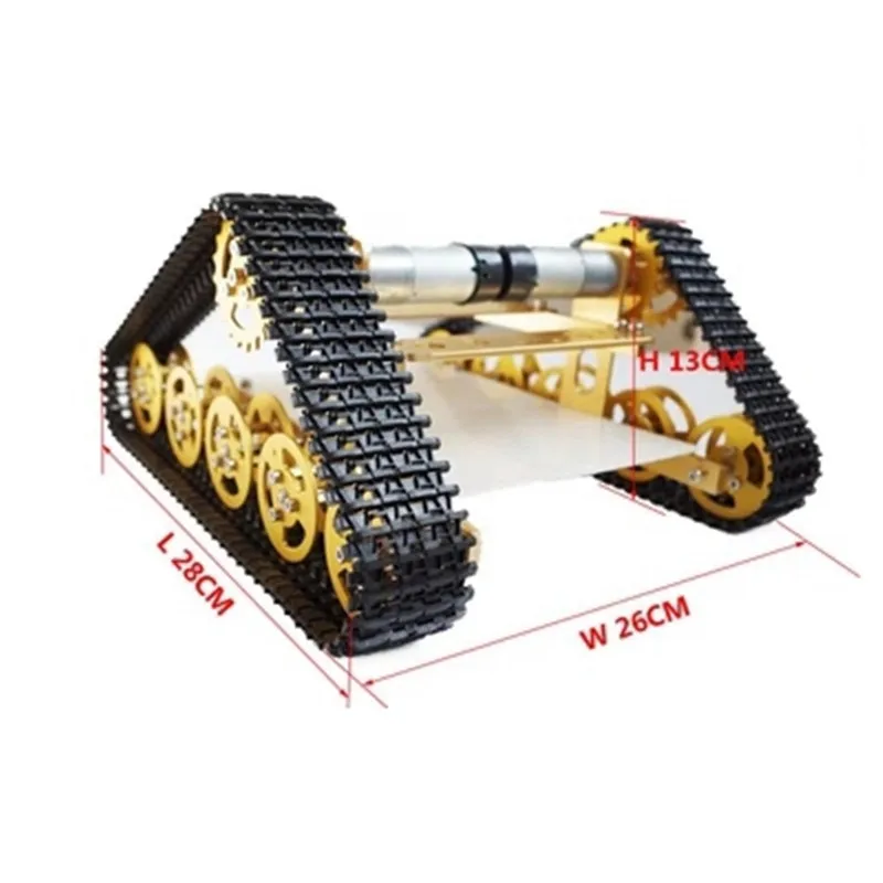 

Track Wali tracked metal tank chassis smart car tracking robot wehchat