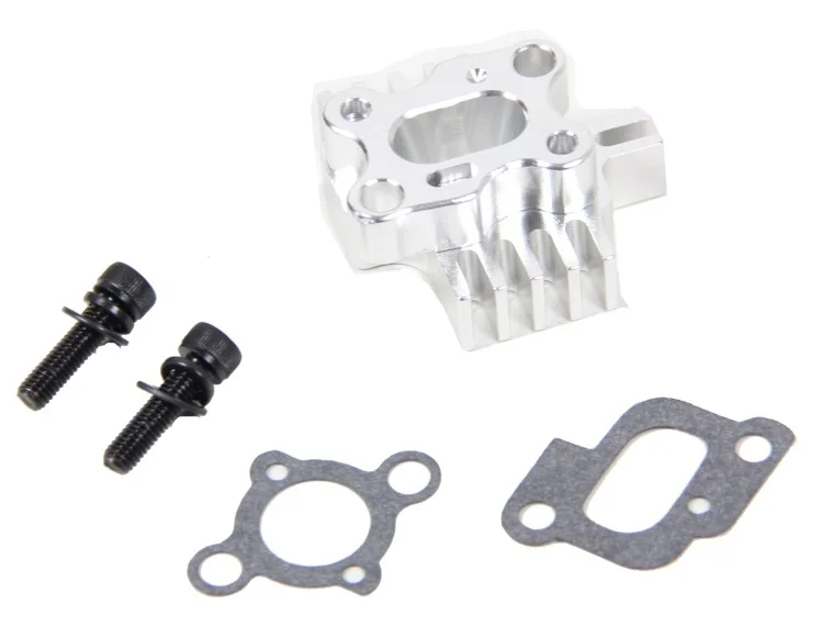 

CNC baja losi series heat-type carburetor intake seat sliver color