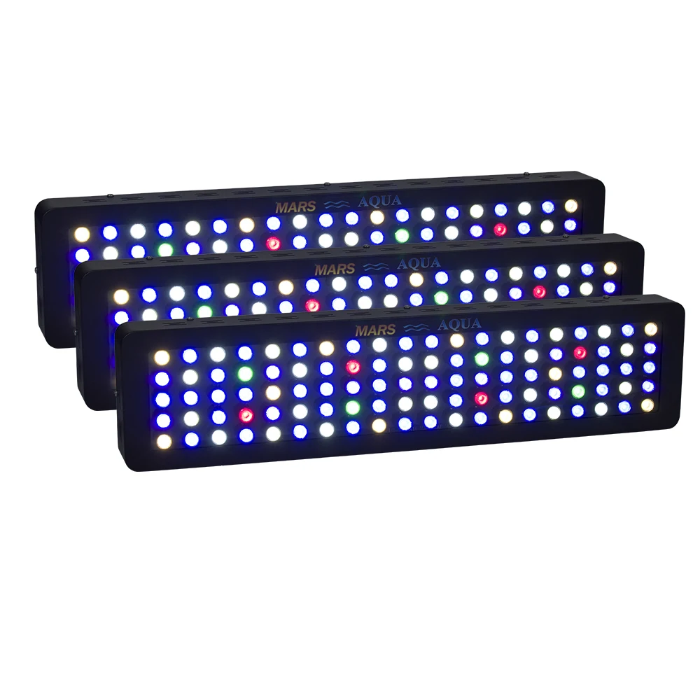 3 шт. Mars Aqua 300 Вт светодиодный морской светильник auqarium риф СВЕТОДИОДНЫЙ ing|reef led|reef