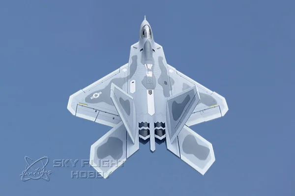 Полет в небе хобби Твин F22 двойной 70 мм EDF EPS F-22 Raptor RC EDF реактивный самолет