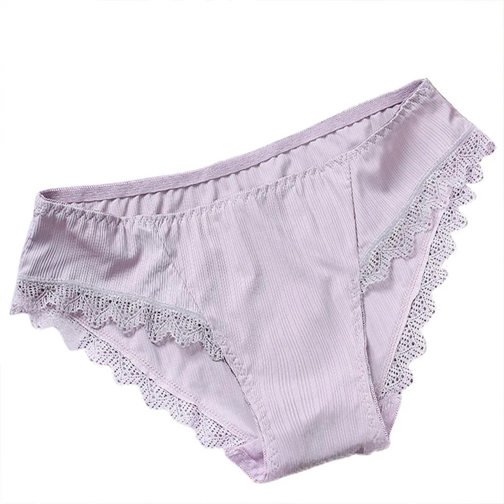 Фиолетовый Трусики ropa interior femenina женские сексуальные трусики-танга женское невидимое нижнее белье стринги хлопок нейлон газ бесшовные промежность - Цвет: Фиолетовый