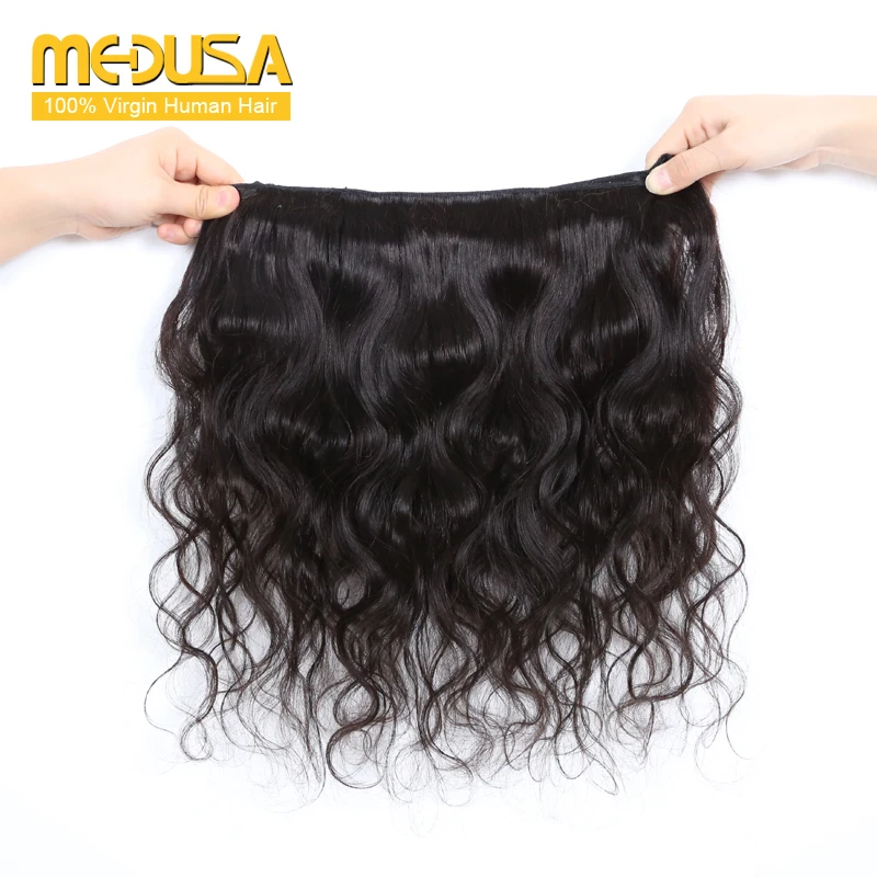 Queens Hair Products Brazilian Virgin Body Wave 4 Bundles Rosa 7A Unprocessed Human |