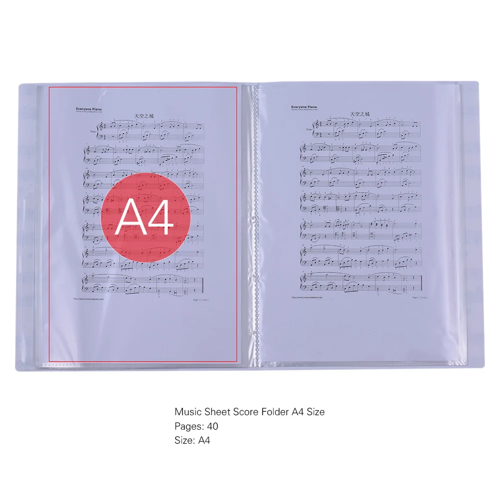 Держатель для музыки лист бумажный органайзер хранения документов пластиковый