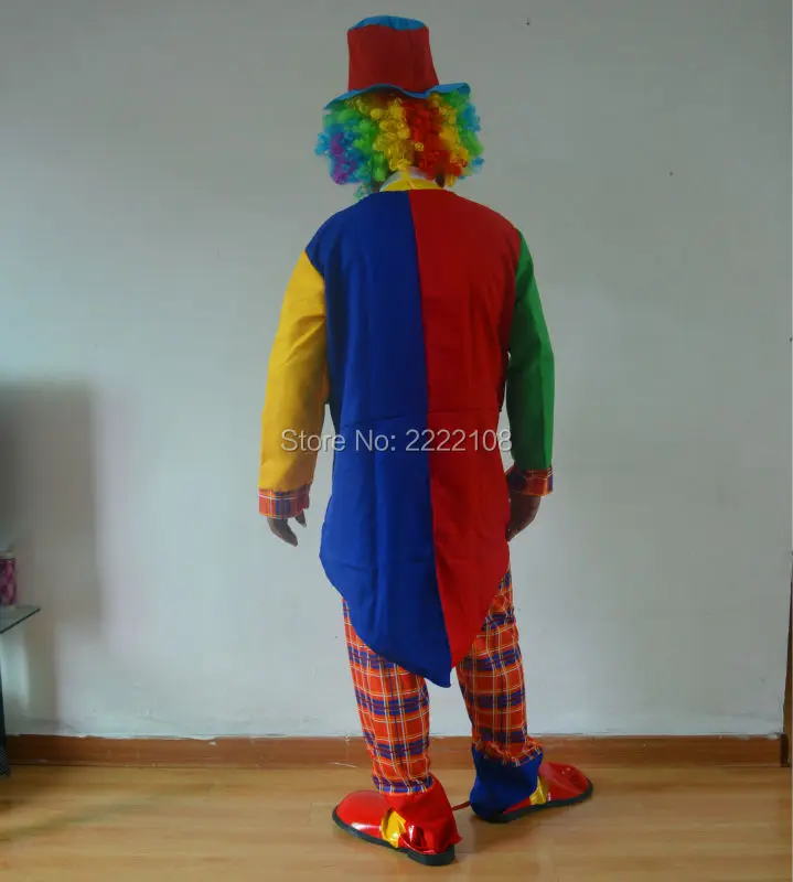 Костюмы на Хэллоуин костюм для маскарада магического клоуна смокинг цирковой