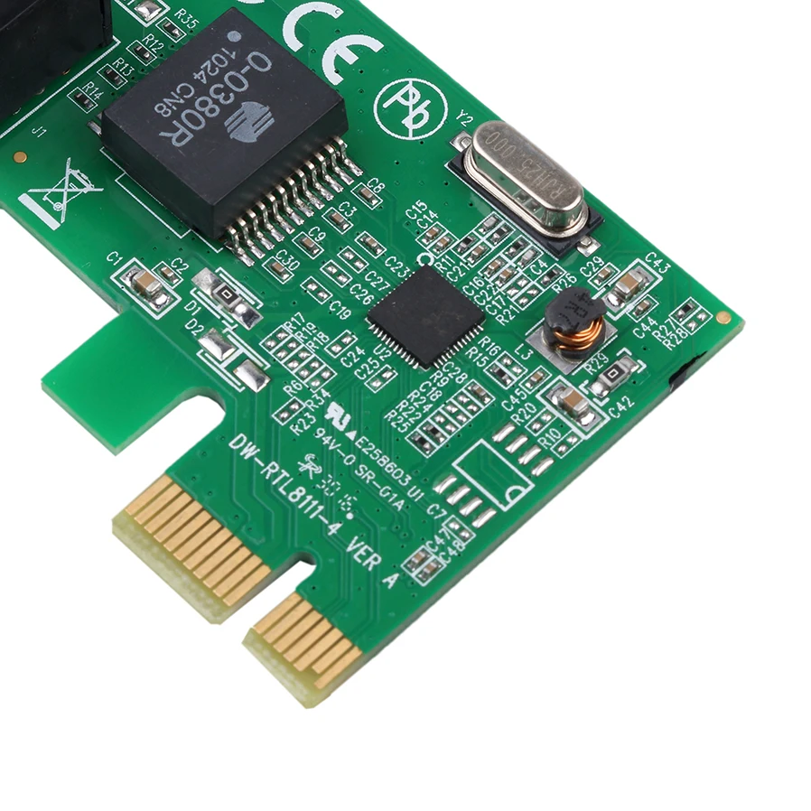 1000mbps gigabit ethernet adapter pci express pci e network card 101001000m rj 45 rj45 lan adapter converter network controlle free global shipping