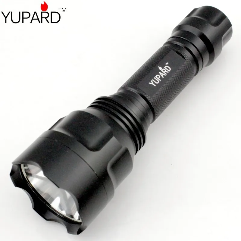 Яркий светодиодный фонафонарь YUPARD C8 CREE XML T6 5 режимов перезаряжаемый аккумулятор