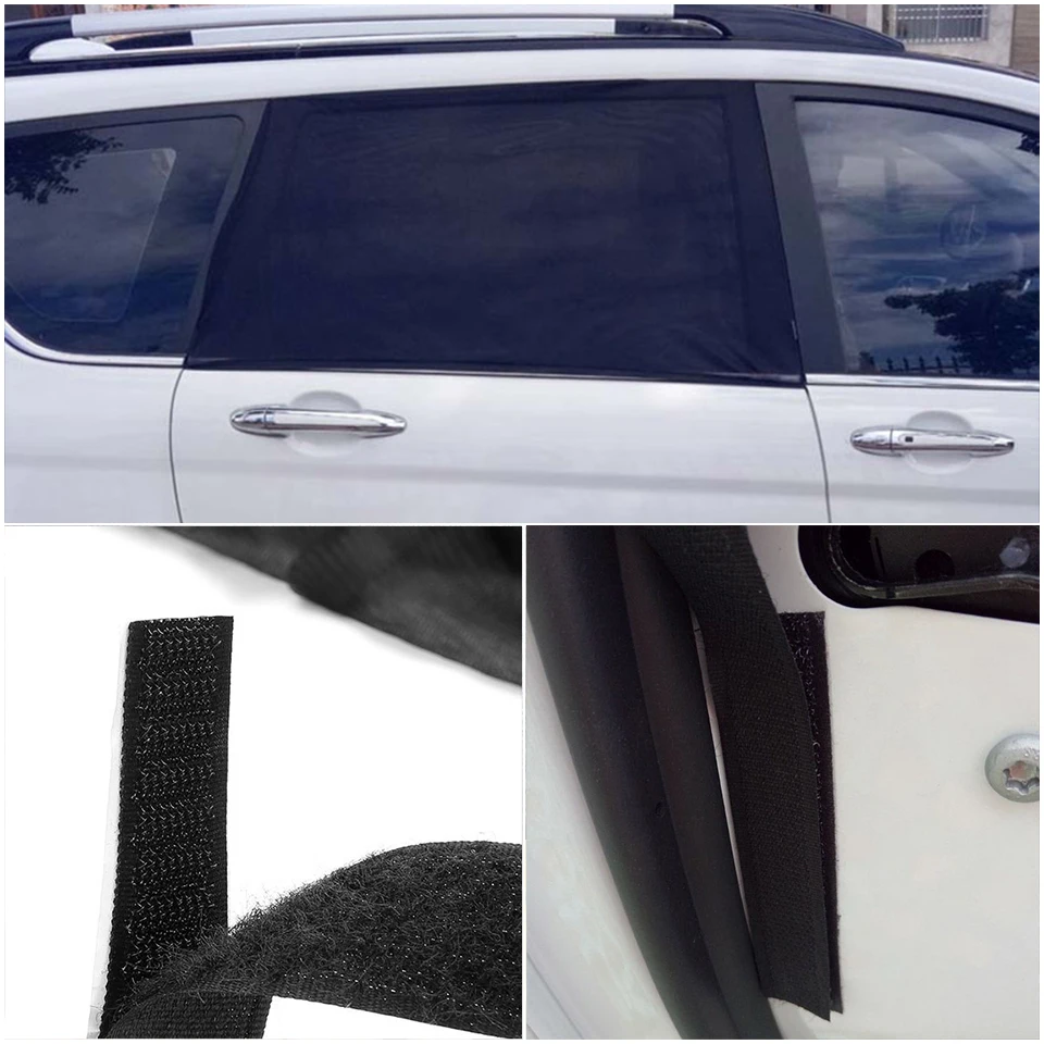 ZD 2 шт. автомобильный солнцезащитный козырек от комаров для Audi a4 b6 a3 Renault duster Toyota corolla peugeot 307 206 аксессуары