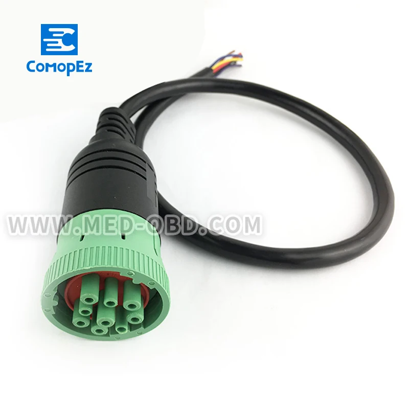 Соединительный кабель J1939 гнездовой разъем (9pin) для открытого конца 1 фут 9