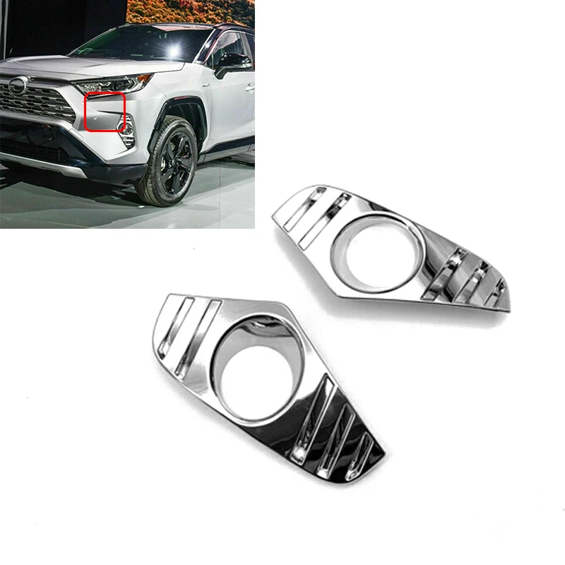 Для Toyota RAV4 2019 новая Замена Передняя противотуманная фара крышка Накладка