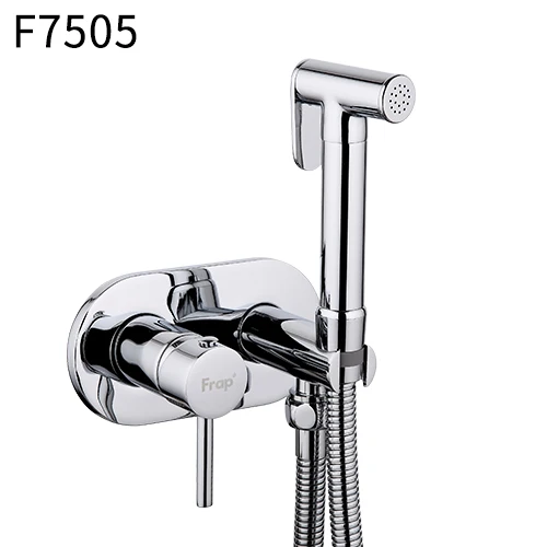 F7505 FRAP Bidets холодный и горячий смеситель для душа опрыскиватель для анальной Чистки унитаза спрей набор биде спрей бронзовая душевая головка мойка гигиеническая - Цвет: F7505
