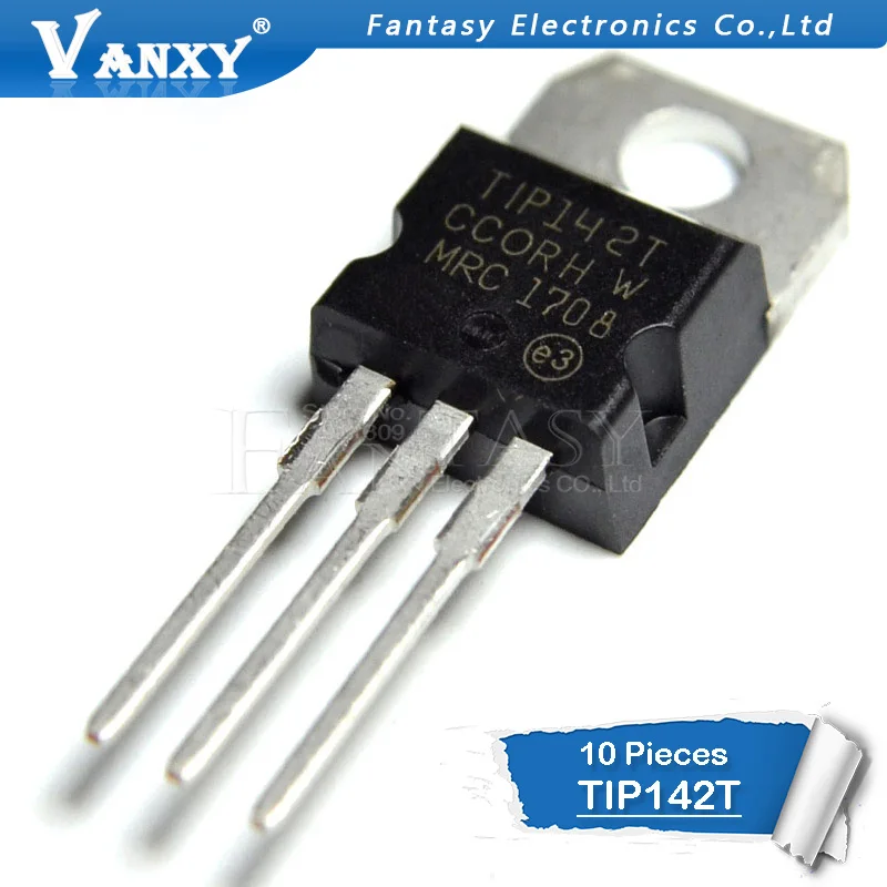 10 шт. транзисторы TIP142T TO 220 TO220 TIP142 новые и оригинальные|transistor power| |
