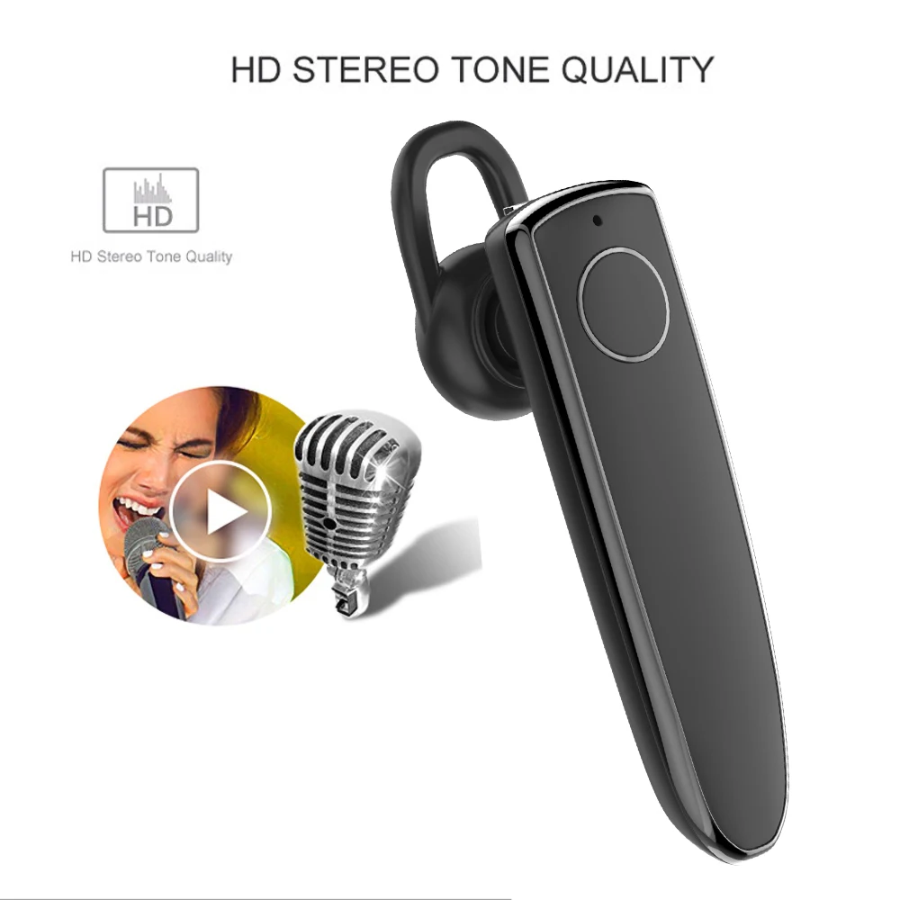 Одна Мини Беспроводная bluetooth гарнитура беспроводные наушники Bluetooth стерео с