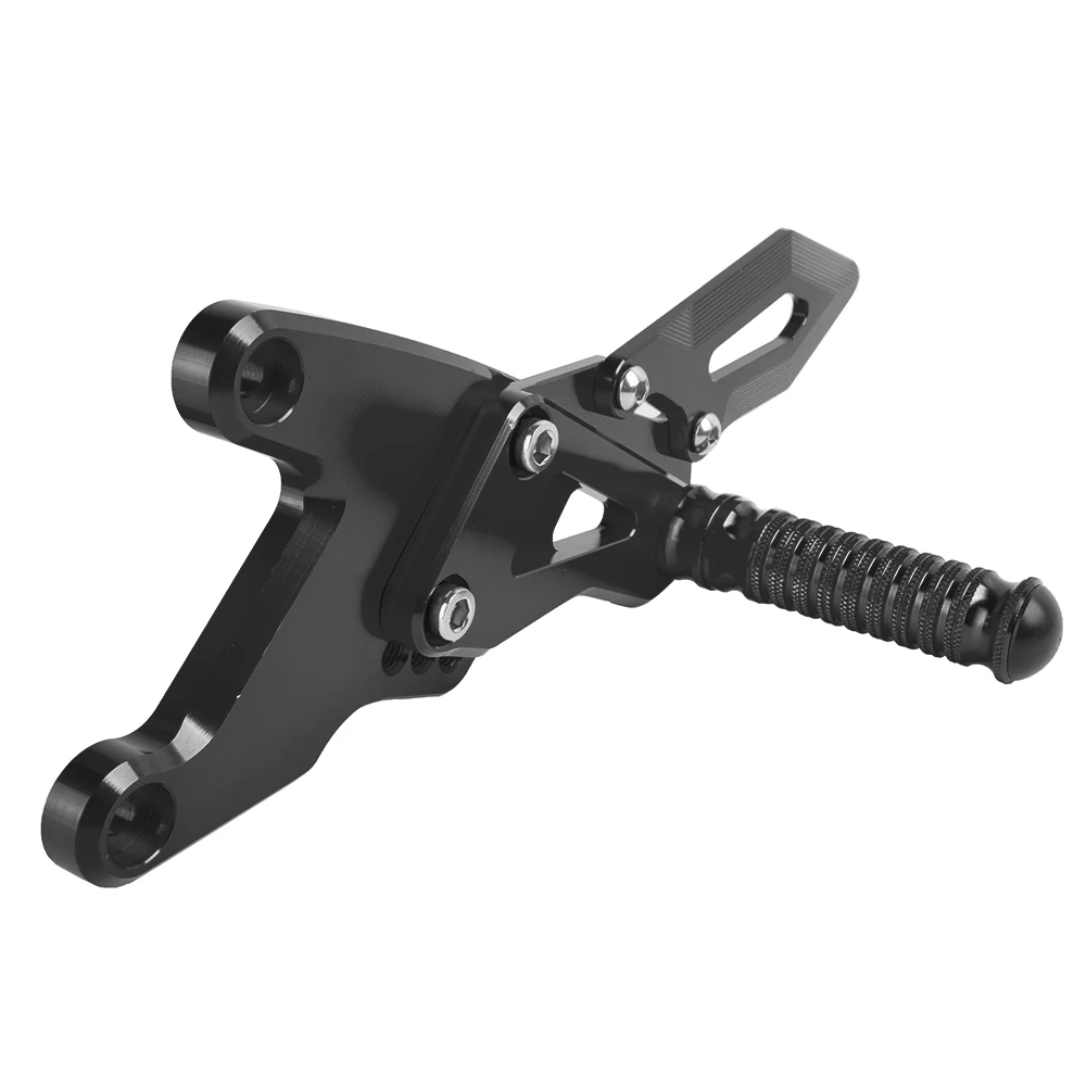 LJBKOALL YZF-R1 Мотоцикл с ЧПУ Алюминиевый Регулируемый Rearsets задние наборы подножки для YAMAHA YZF R1