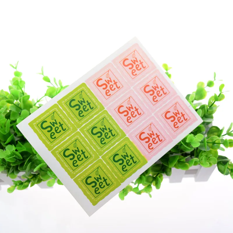 Ручная работа сладкий только для вас Скрапбукинг этикетки из крафт-бумаги