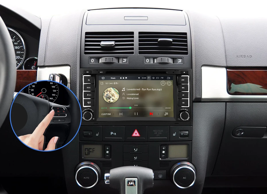 Isudar 2 Din Авто Радио Android 9 для Volkswagen/Touareg Восьмиядерный ОЗУ 4 Гб ПЗУ 64 ГБ Автомобильный мультимедийный dvd-плеер gps USB DVR FM DSP